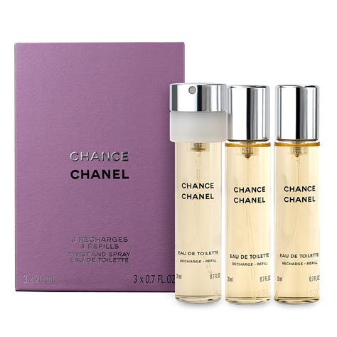 chanel chance twist and spray eau de toilette refills